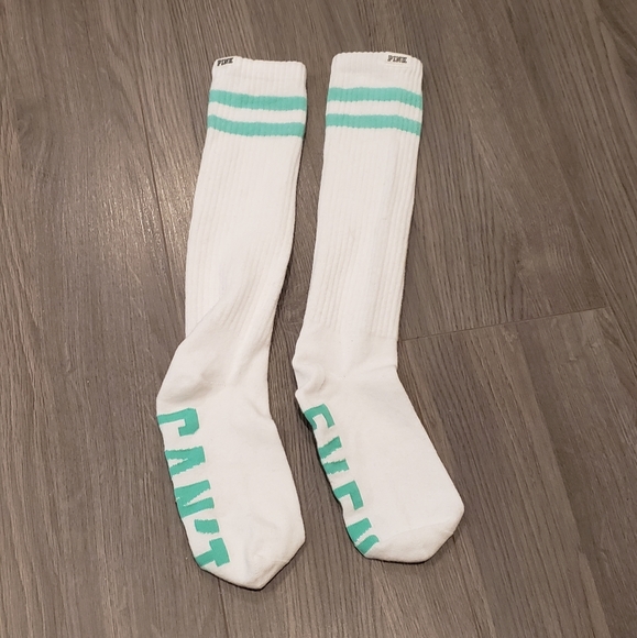 Victoria's Secret PINK Ribbed Knee-High Socks - Picture 2 of 2